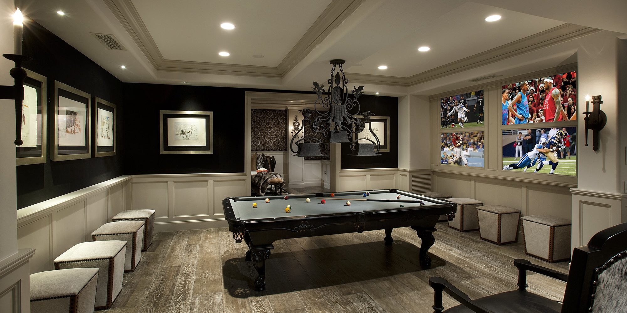 billiards room design
