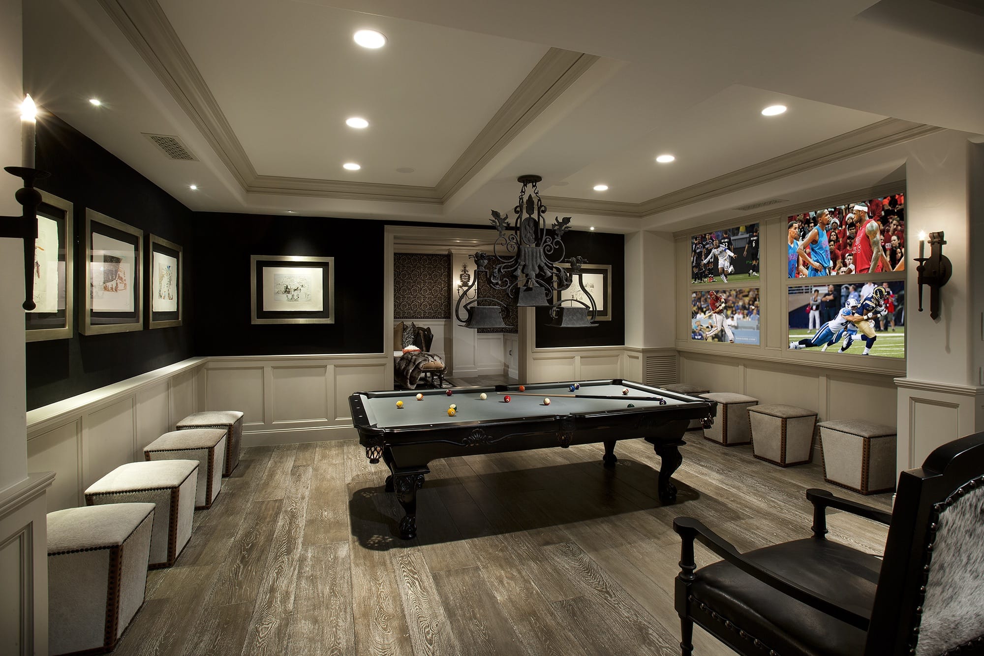 billiards room design