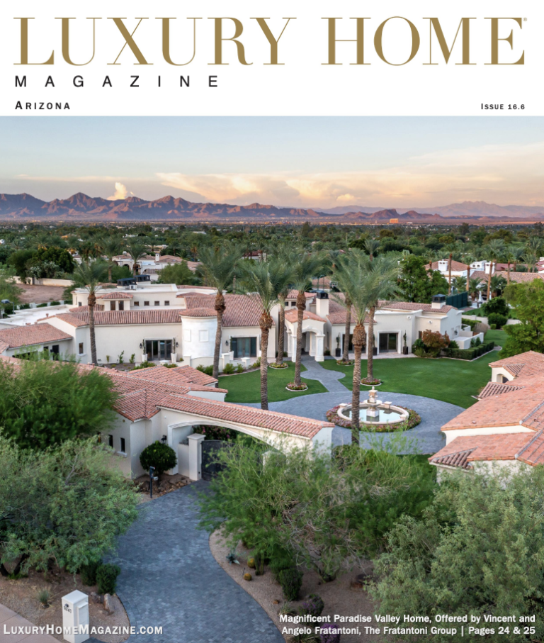 Luxury Home Magazine Front Cover 16.6